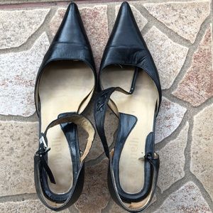 Black Italian women shoes superb condition